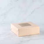 Beachy Peach Brownie Box