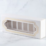 White Macaron Box