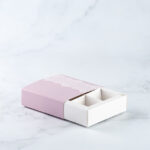 Lavender and Lace Sleeve with White Box