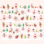 12x12 Butterpaper: Sleigh Ride
