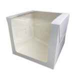 8x8x7" Tall Window Cake Box