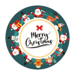 Christmas Round Tags